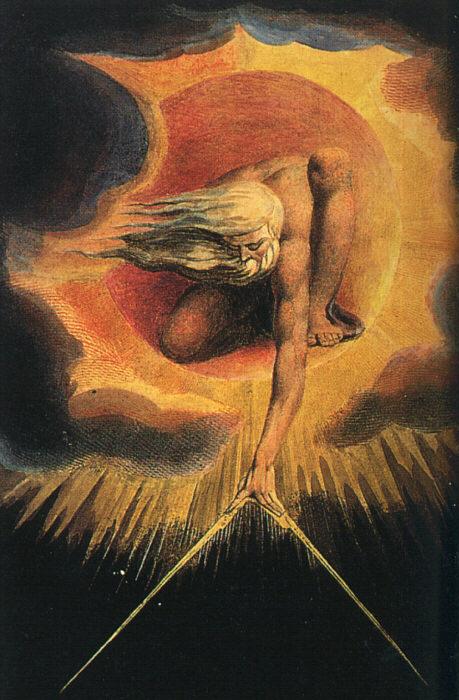 William Blake God as an Architect oil painting picture